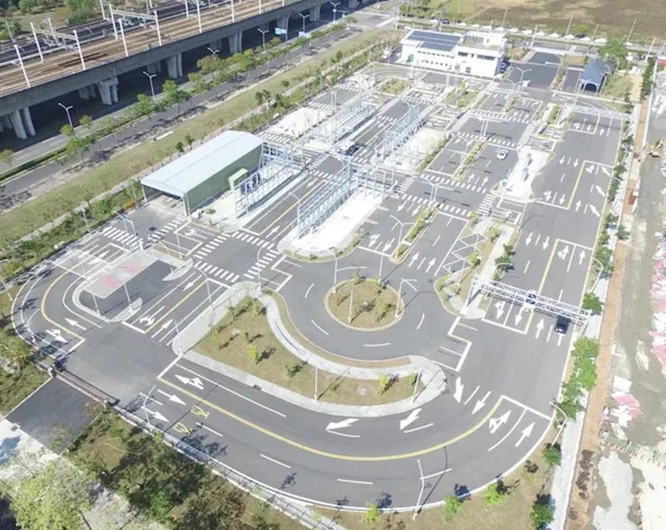 國研院台灣智駕測試實驗室場域(來源:中研院)