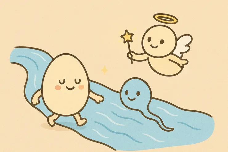 Omega-3 讓血流暢通,卵子精子更有活力。