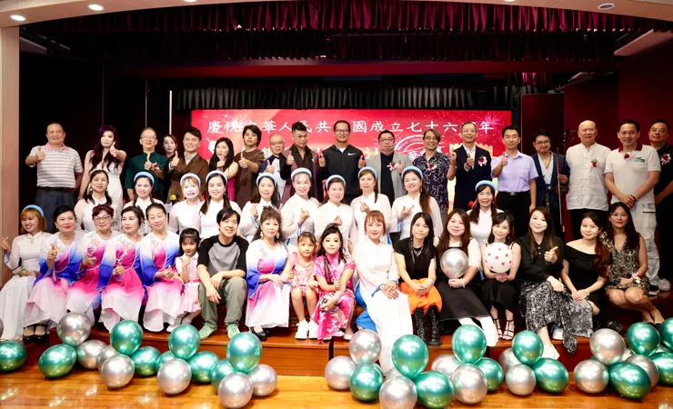 嘉賓與表演者合照