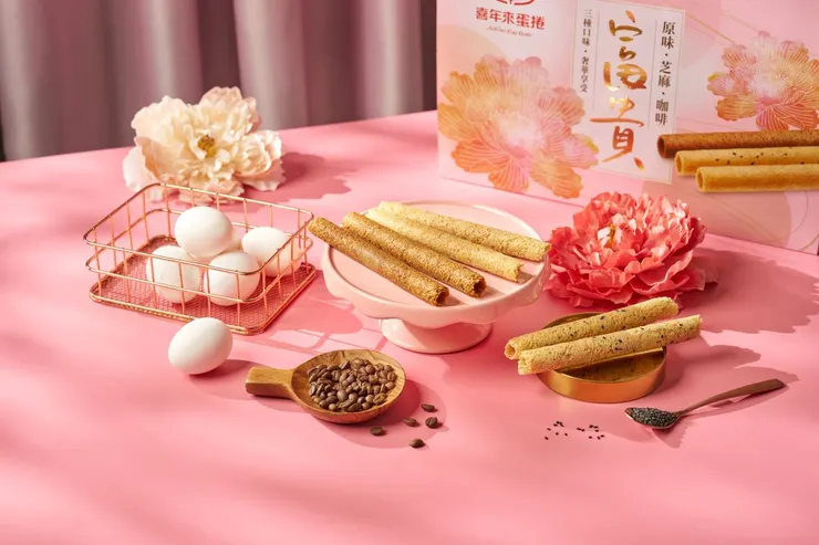 喜年來春節禮盒全面升級,從經典蛋捲到輕奢巧克力完整覆蓋