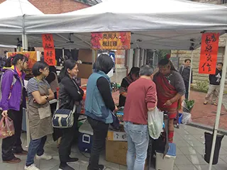 ▲土雞論壇當日也土雞安排農友於市集擺攤。