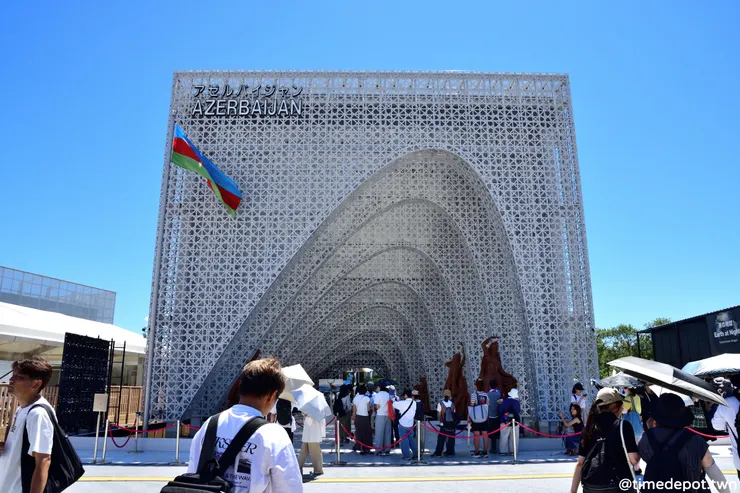 各國的萬博展館設計都相當具有特色，宛如建築大展