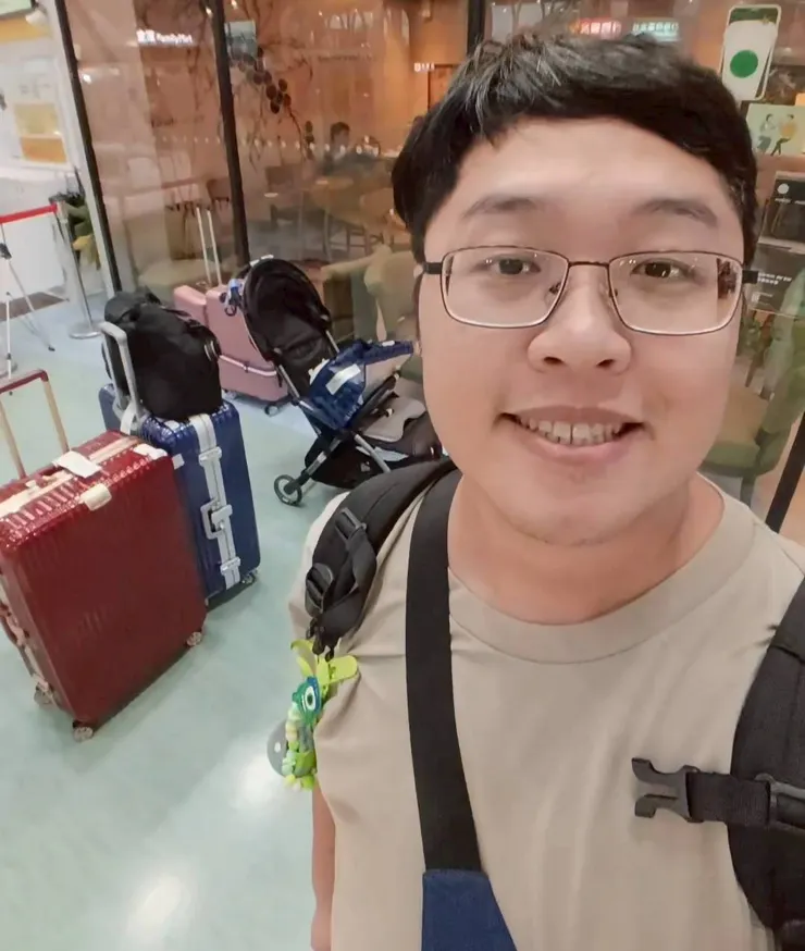 回家前的星巴克😊