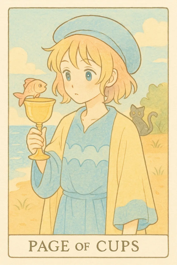 聖杯侍衛（Page of Cups）