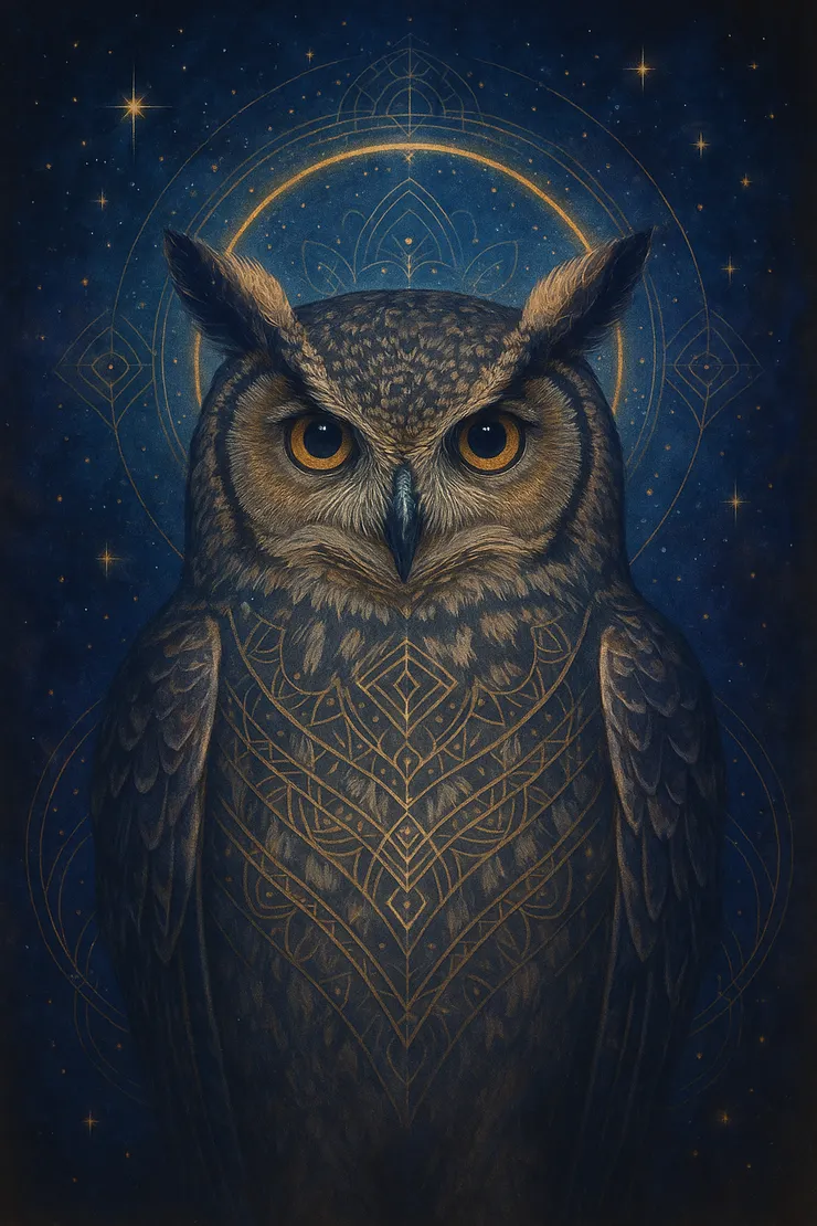 自我存在貓頭鷹四月