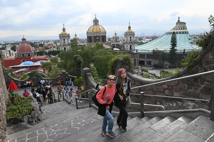 步上Mirador of the Basilica of Guadalupe