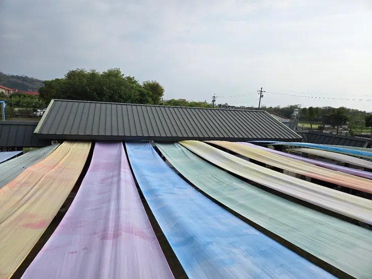 客家文物館3樓望下去的景色