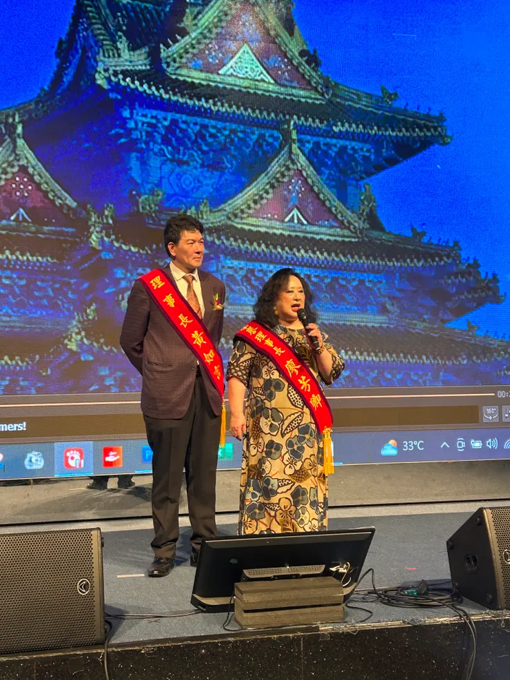 榮譽理事長廖芳卿女士及新任理事長黃如吉先生