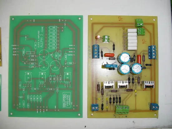 圖二 這是團購的 PCB 與自己洗的可以對照不同之處