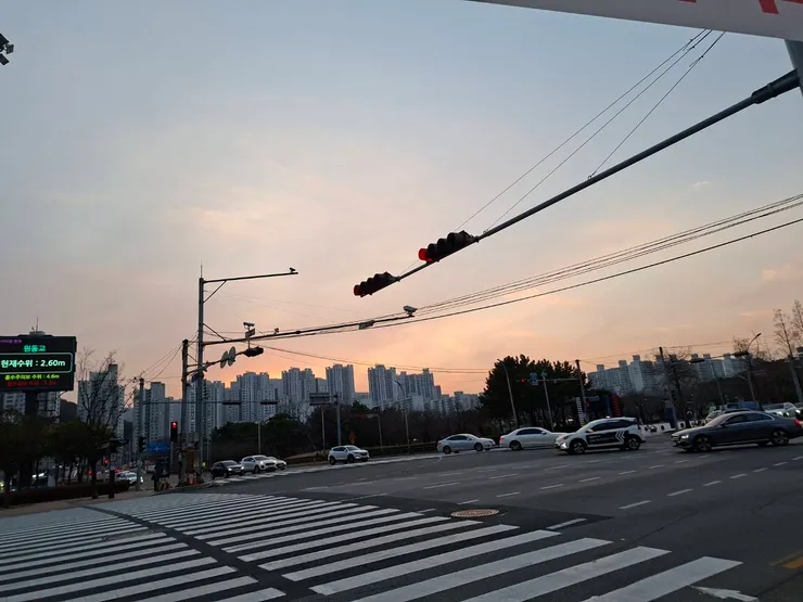 夕陽很美喔！