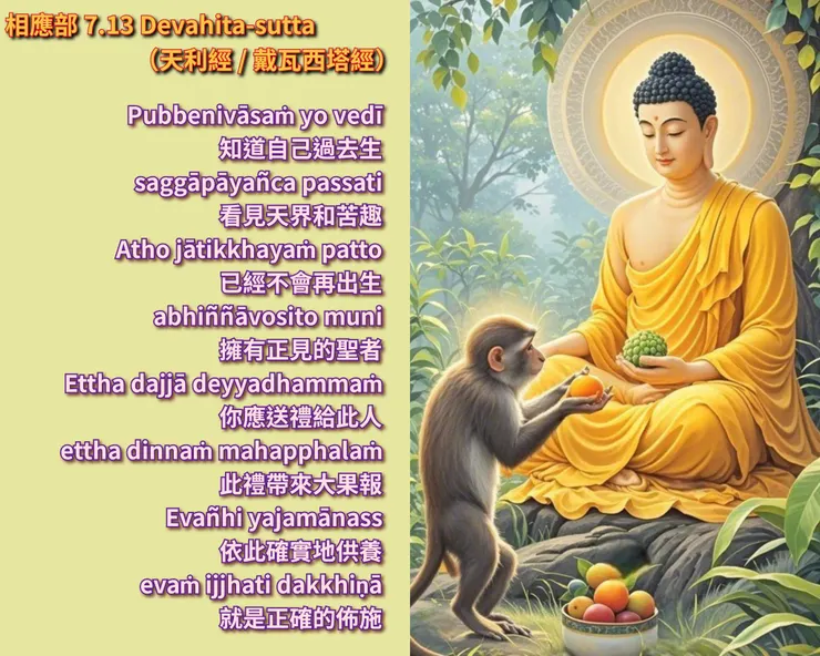 佛陀法語 | 關於佈施供養