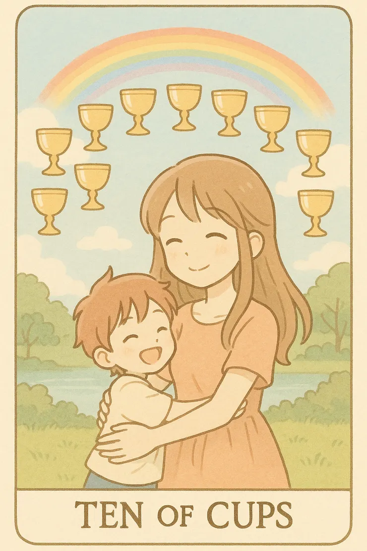 聖杯10（Ten of Cups）