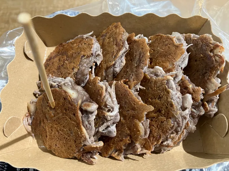 Thai coconut pancake