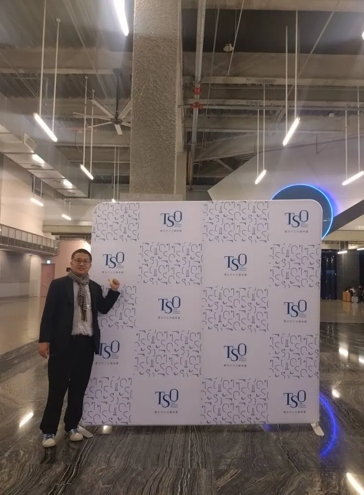 我跟TSO的合照