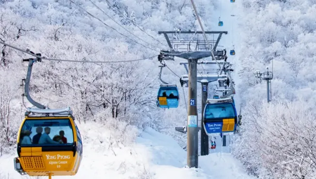 韓國FUN SKI滑雪-龍平度假村