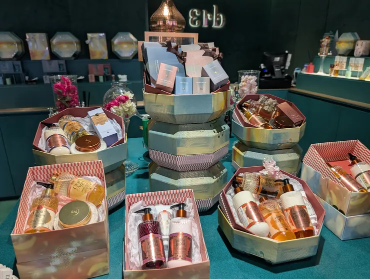 Erb專櫃又香又有質感。