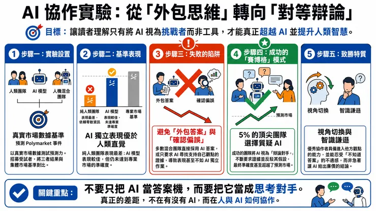 差異不在於有沒有使用 AI，而在於人與 AI 的協作方式