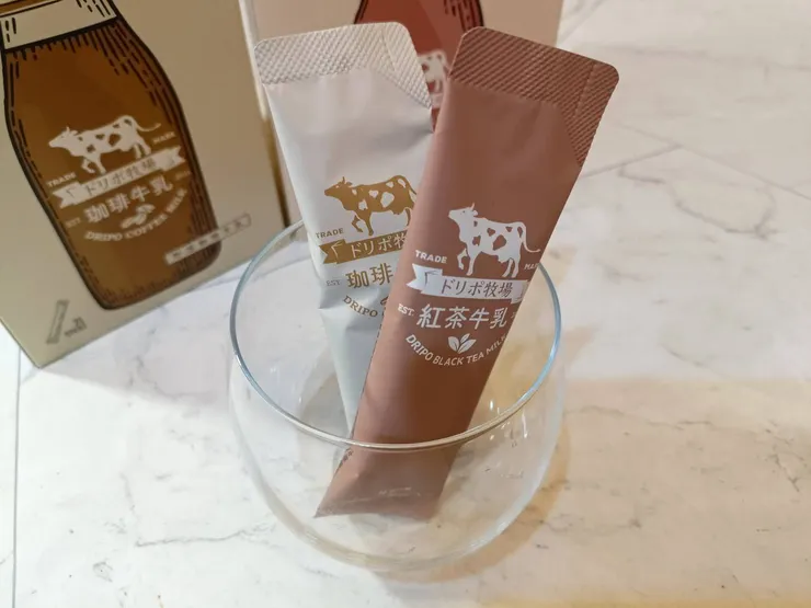 Dripoドリポ牧場咖啡牛乳、紅茶牛乳