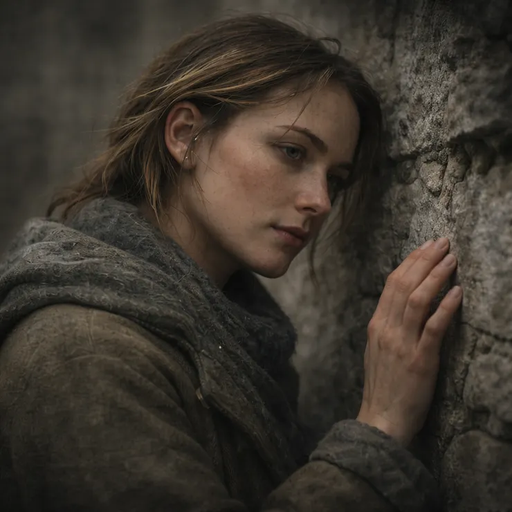 She allowed impressions to surface slowly, without forcing them into clarity.