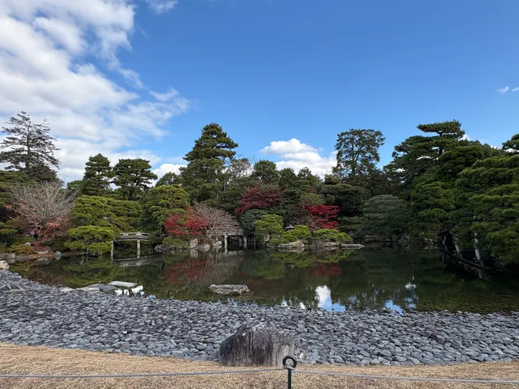 天皇家的庭院一隅
