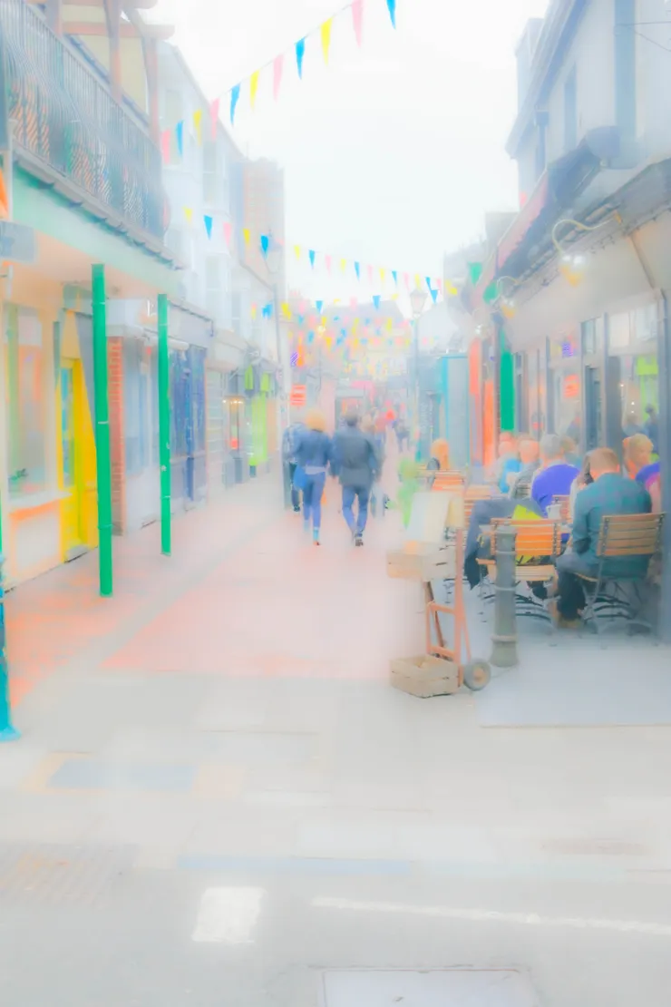 布萊頓的街道一景