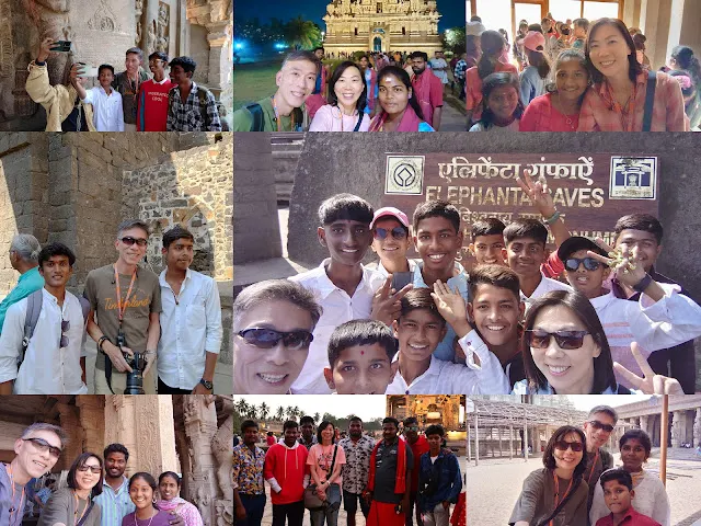 一路上被當明星的滋味