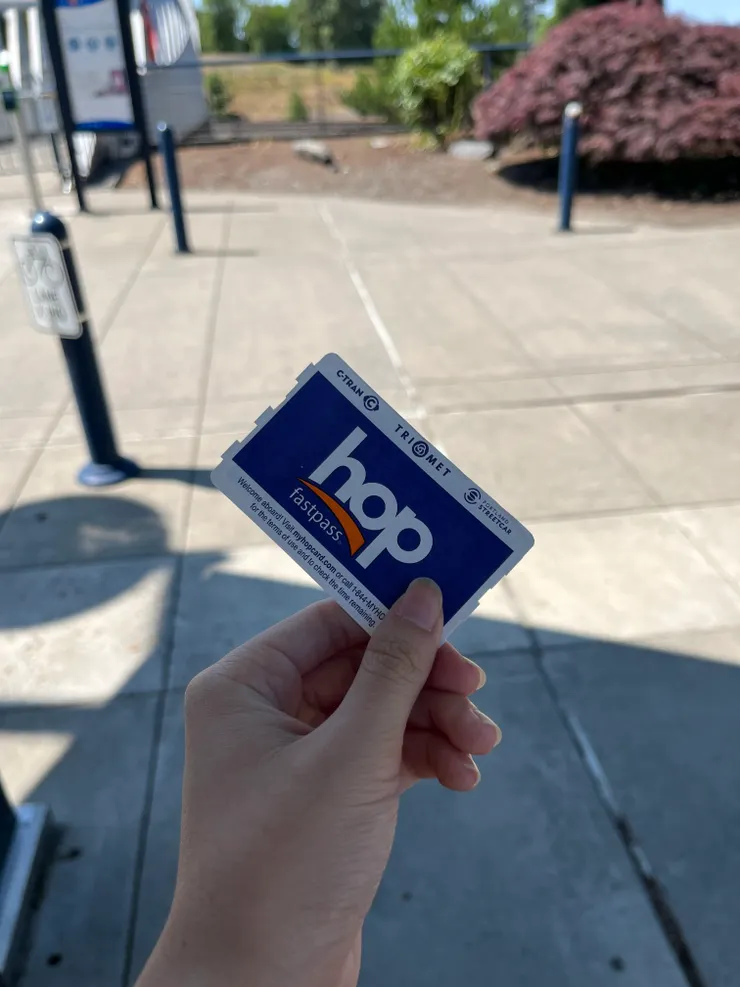 ▲第一張公車票留念一下