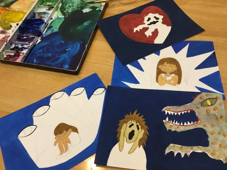 Justine 《更年獸》繪本