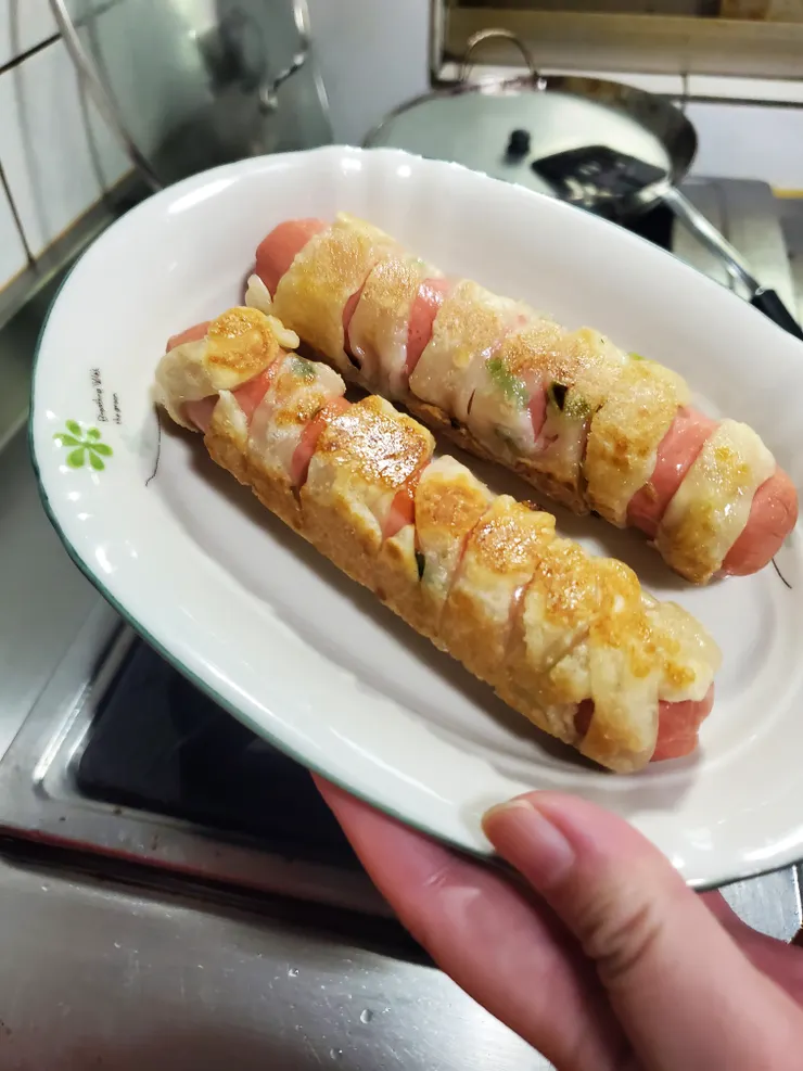 金黃香酥的出鍋看起來好好吃