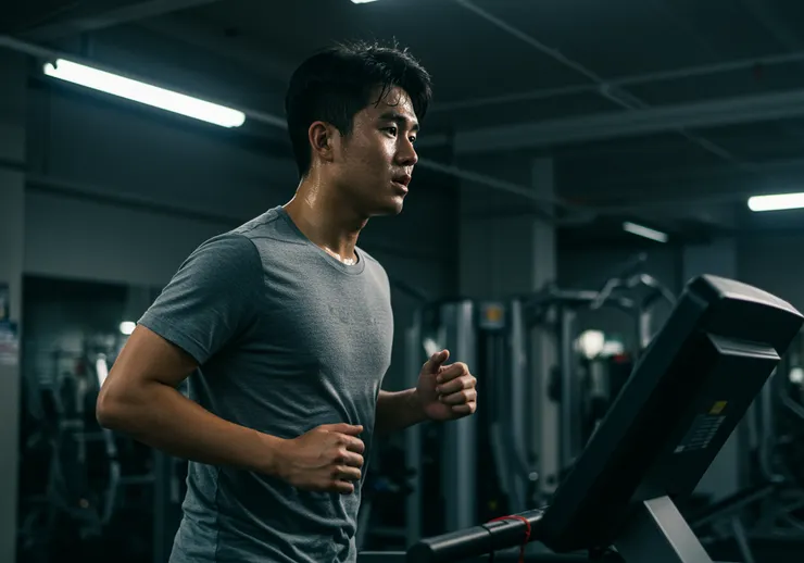 (AI生圖) 其實比起重訓，我比較喜歡 zone 2 慢跑欸