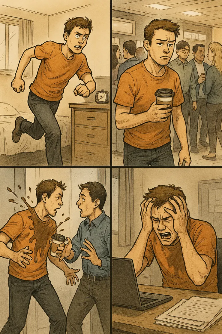 你是否也有經歷過災難式的一天