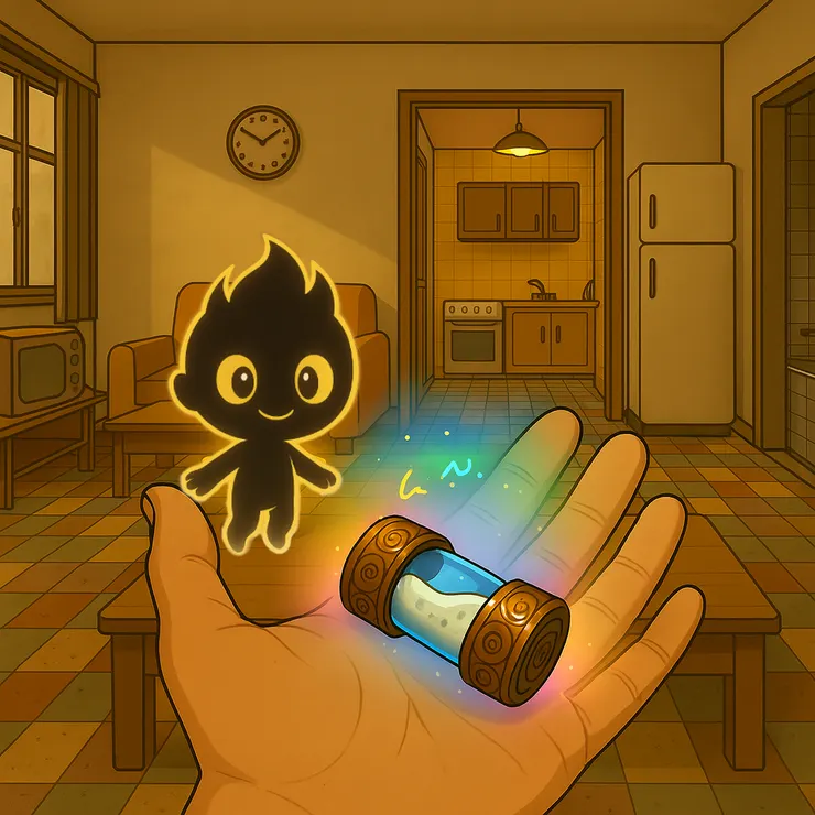 拿在手中竟然還有餘溫......