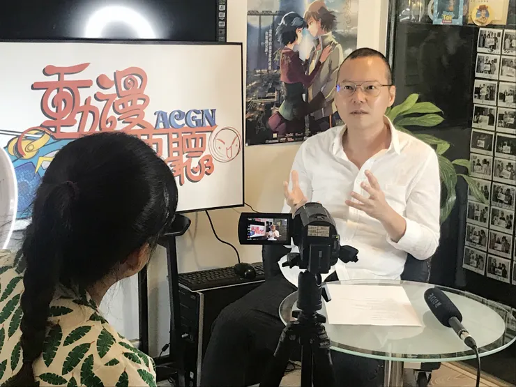 工作現場照（提供／李勇）