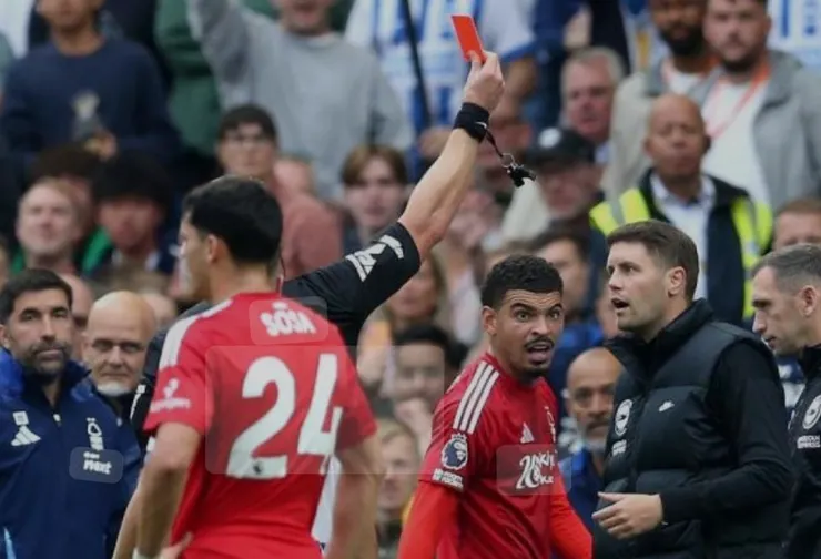 傑斯韋特兩黄變一紅被逐離場