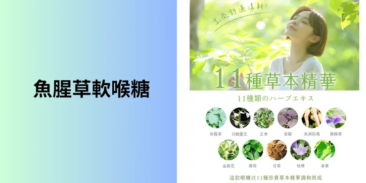 森崎SENGI魚腥草軟喉糖