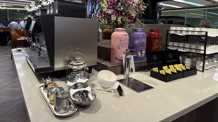 數不清的茶、咖啡、奶類