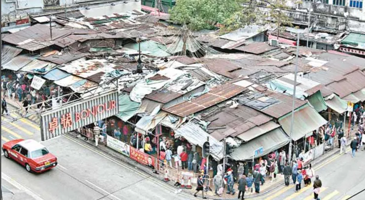 俯瞰小販市場