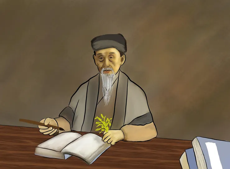 李時珍撰寫 《本草綱目》。