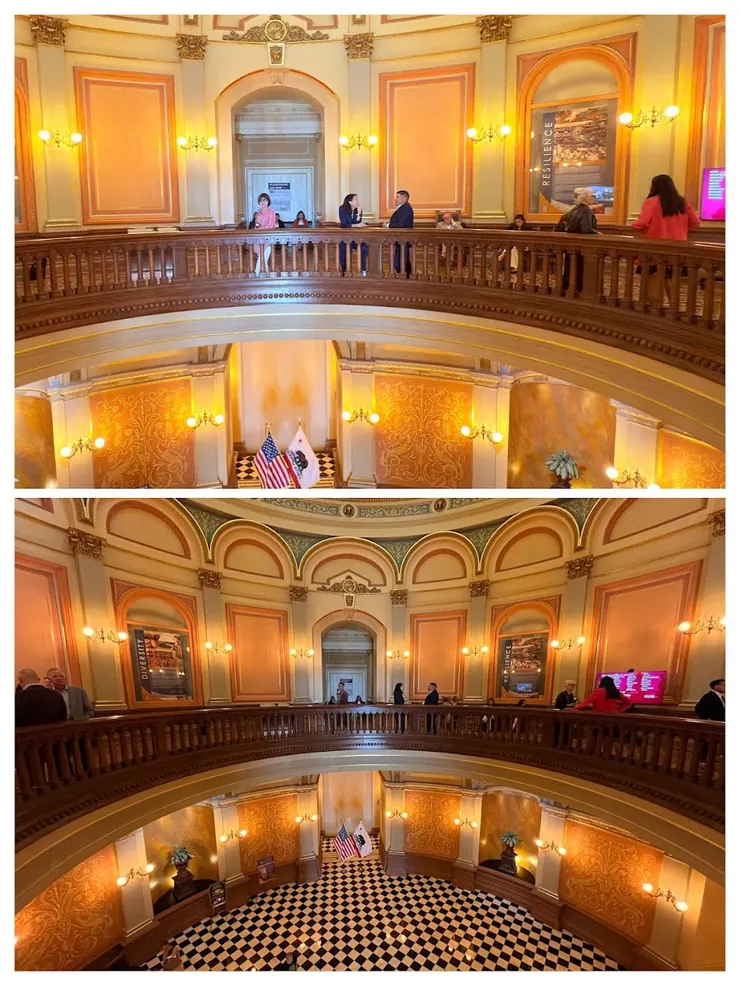 二樓議場外休息區