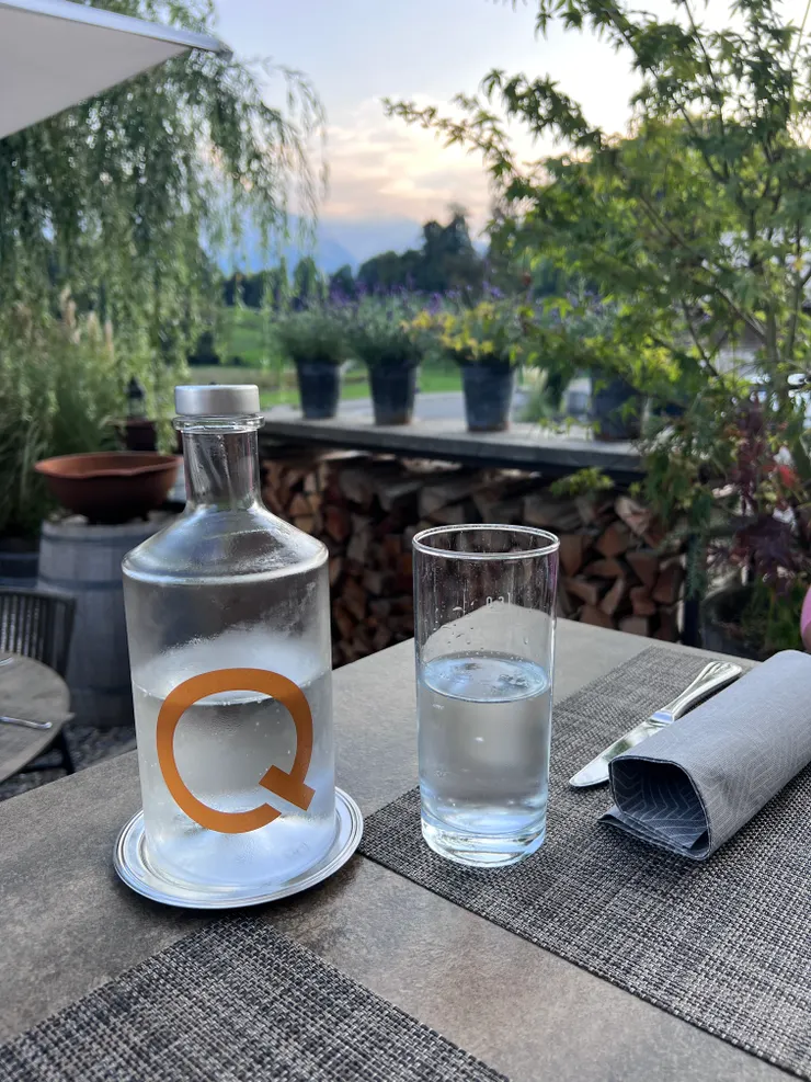 在歐洲，不會放過喝氣泡水