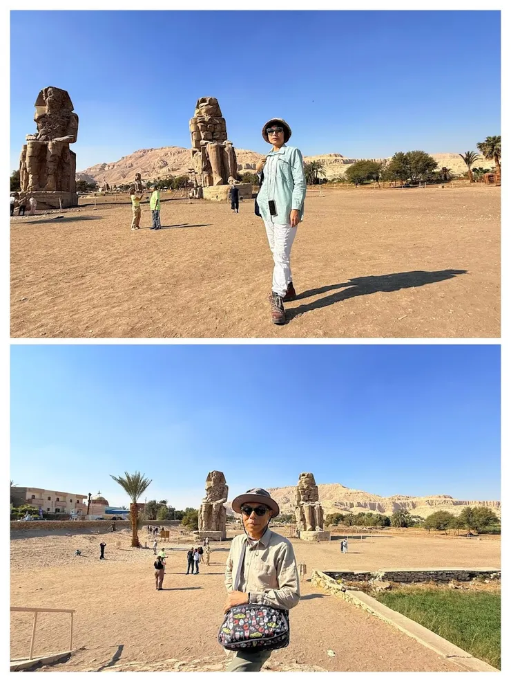 曼儂巨像到此一遊