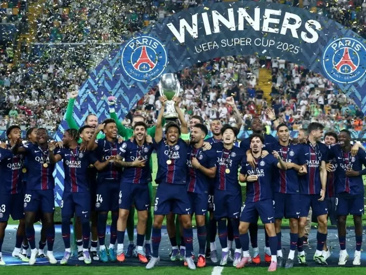 巴黎聖日耳門奪得歐洲超級盃