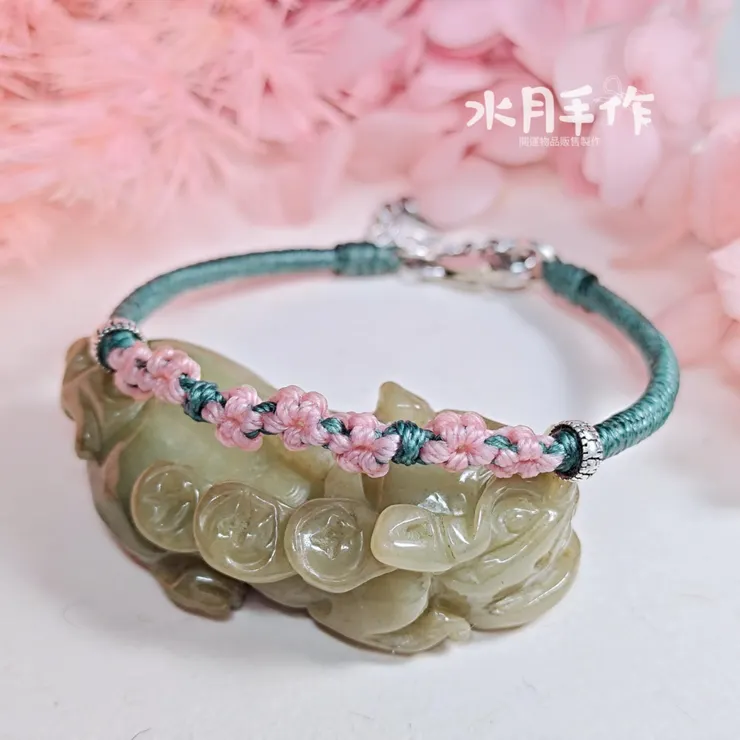 示意圖，非當事者手繩