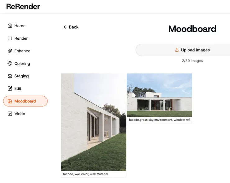 Modelo 3D optimizado para el flujo de renderizado arquitectónico.