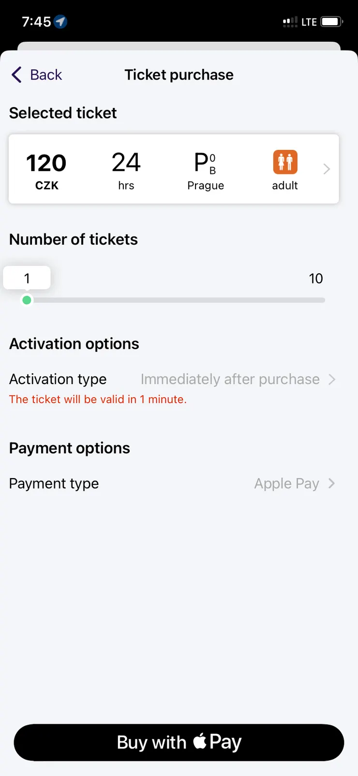 PID Lítačka的App畫面