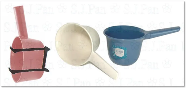 「コ」的外觀就像盛水用的水瓢。