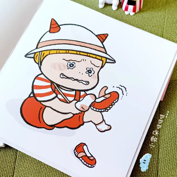 穿鞋子大魔王把尼尼急哭了！