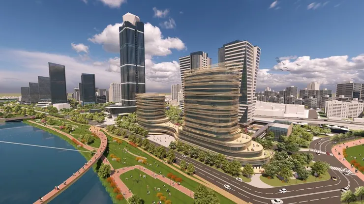 士林科園主要產業核心區，畫面取自北投士林科技園區官網 ，無任何商業用途。