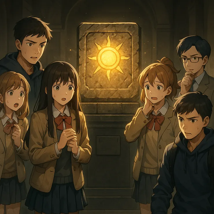 日板在博物館成列