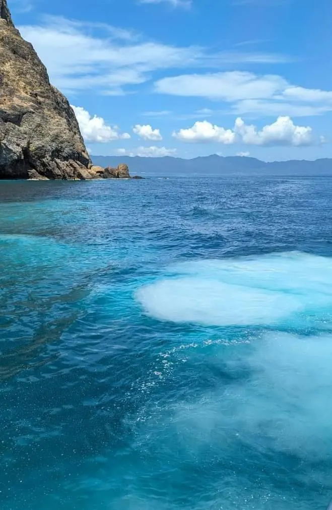龜山島的牛奶海